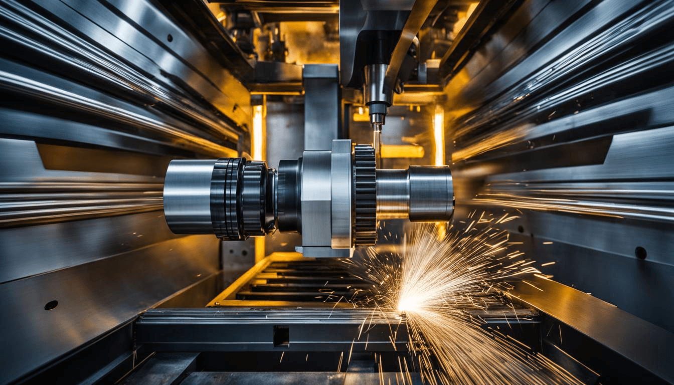 Image (Precision CNC milling operation)